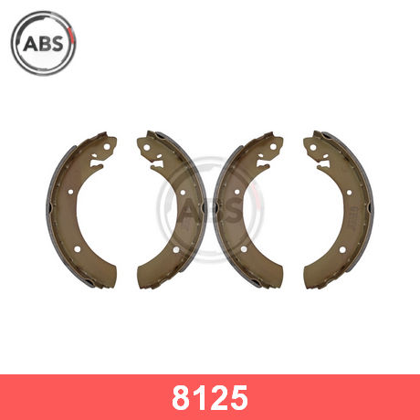 8125 A.B.S.  Комплект тормозных колодок