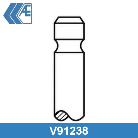 V91238 AE  Впускной клапан