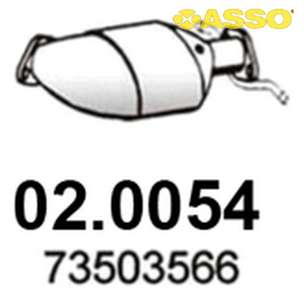 02.0054 ASSO ASSO  Катализатор
