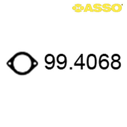 99.4068 ASSO ASSO  Прокладка глушителя
