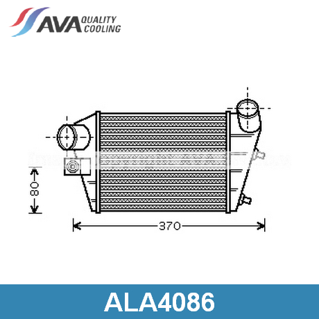 ALA4086 AVA QUALITY COOLING AVA QUALITY COOLING  Интеркулер