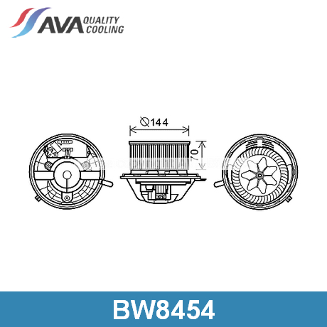 BW8454 AVA QUALITY COOLING AVA QUALITY COOLING  Электродвигатель, вентиляция салона