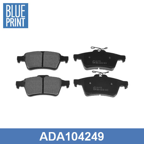 ADA104249 BLUE PRINT BLUE PRINT  Колодки тормозные дисковые комплект