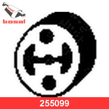255-099 BOSAL BOSAL  Подвеска глушителя резиновая