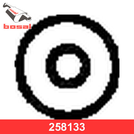 258-133 BOSAL  Пружинное кольцо, система выпуска ОГ