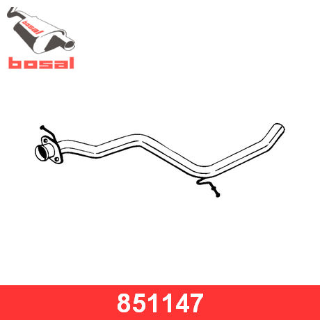 851-147 BOSAL  Труба выхлопного газа