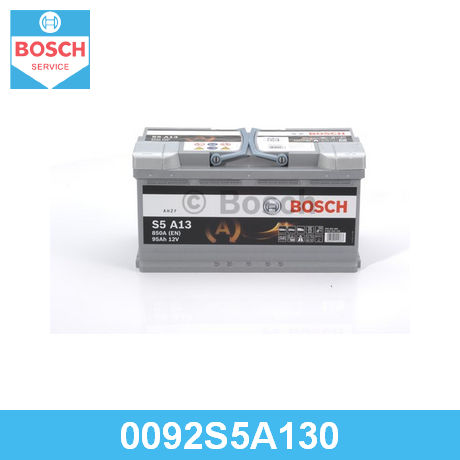 0 092 S5A 130 BOSCH  Стартерная аккумуляторная батарея; Стартерная аккумуляторная батарея