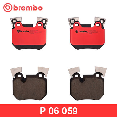 P 06 059 BREMBO BREMBO  Колодки тормозные дисковые комплект