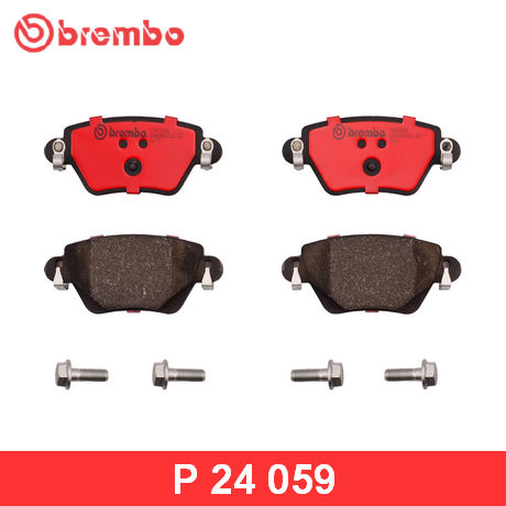 P 24 059 BREMBO  Комплект тормозных колодок, дисковый тормоз