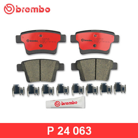 P 24 063 BREMBO  Комплект тормозных колодок, дисковый тормоз