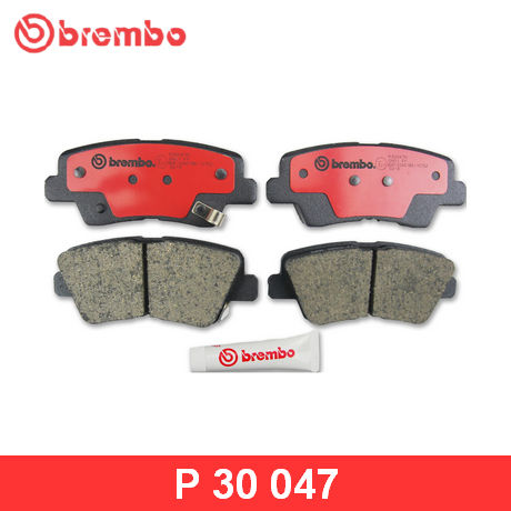 P 30 047 BREMBO  Комплект тормозных колодок, дисковый тормоз