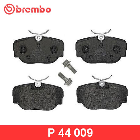 P 44 009 BREMBO  Комплект тормозных колодок, дисковый тормоз