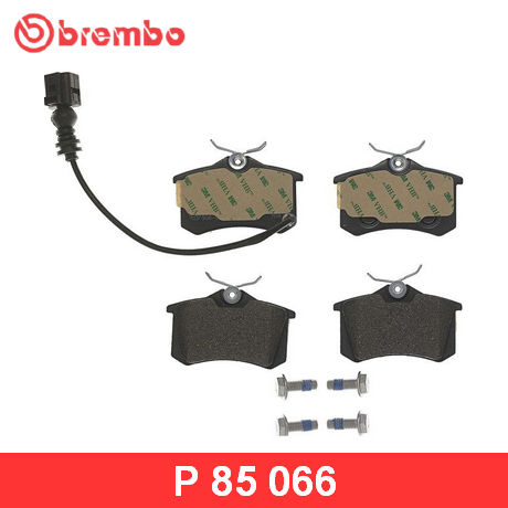 P 85 066 BREMBO  Комплект тормозных колодок, дисковый тормоз