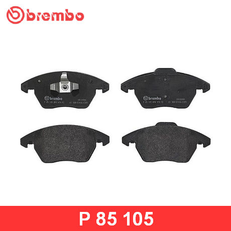 P 85 105 BREMBO  Комплект тормозных колодок, дисковый тормоз