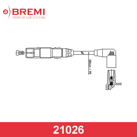 210/26 BREMI  Провод зажигания
