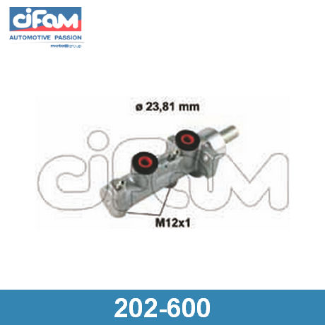202-600 CIFAM  Главный тормозной цилиндр