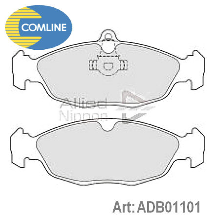 ADB01101 COMLINE COMLINE  Колодки тормозные дисковые комплект