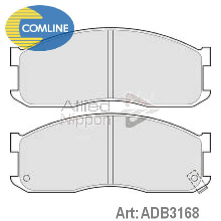 ADB3168 COMLINE  Комплект тормозных колодок, дисковый тормоз