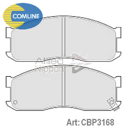 CBP3168 COMLINE  Комплект тормозных колодок, дисковый тормоз
