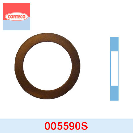 005590S CORTECO  Уплотнительное кольцо, резьбовая пр