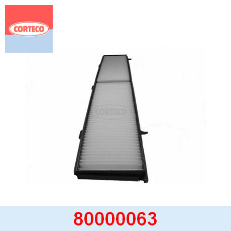 80000063 CORTECO CORTECO  Фильтр салонный; Фильтр кондиционера; Фильтр очистки воздуха в салоне;
