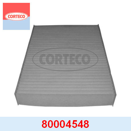 80004548 CORTECO CORTECO  Фильтр салонный; Фильтр кондиционера; Фильтр очистки воздуха в салоне;