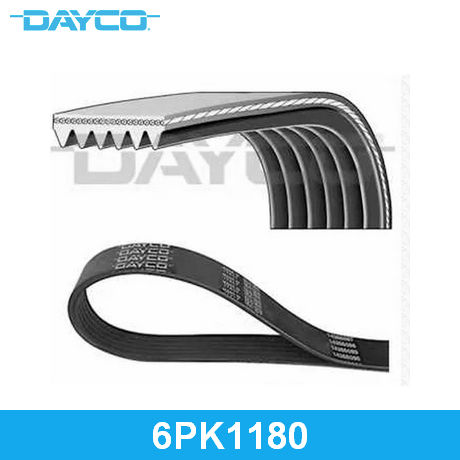 6PK1180 DAYCO  Поликлиновой ремень