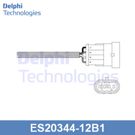 ES20344-12B1 DELPHI DELPHI  Кислородный датчик; Лямбда-зонд