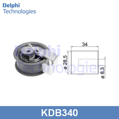 KDB340 DELPHI  Комплект ремня ГРМ