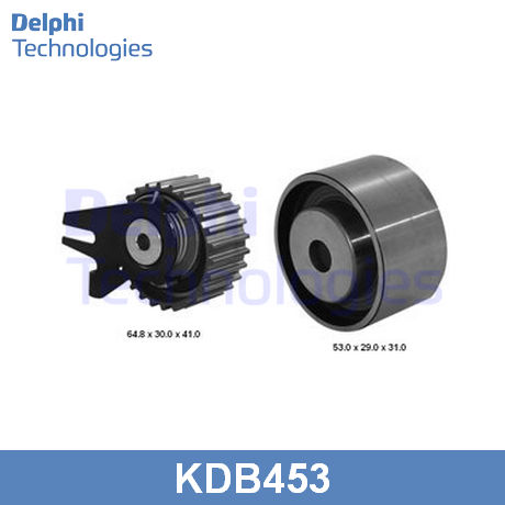 KDB453 DELPHI DELPHI  Комплект ремня ГРМ с роликами; Ремень ГРМ в комплекте с роликами; Ремень ГРМ комплект;