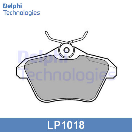 LP1018 DELPHI DELPHI  Колодки тормозные дисковые комплект
