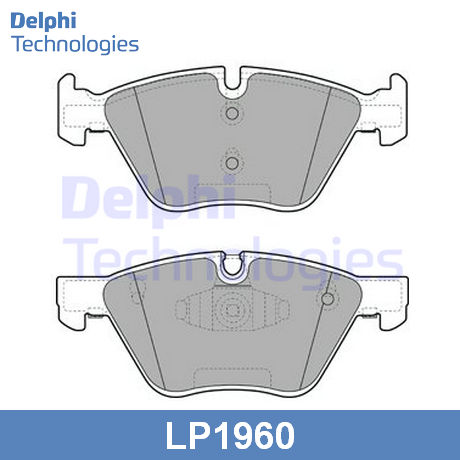 LP1960 DELPHI DELPHI  Колодки тормозные дисковые комплект