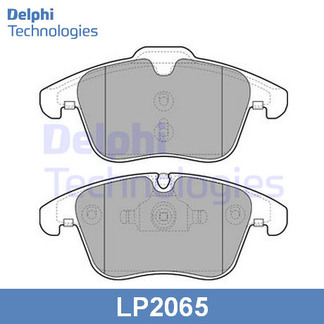 LP2065 DELPHI  Комплект тормозных колодок, дисковый тормоз