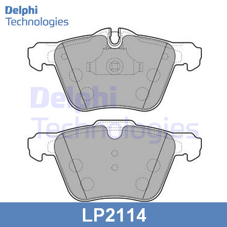 LP2114 DELPHI DELPHI  Колодки тормозные дисковые комплект