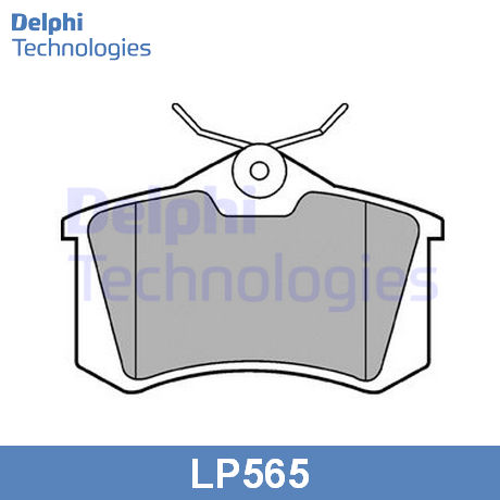 LP565 DELPHI  Комплект тормозных колодок, дисковый тормоз
