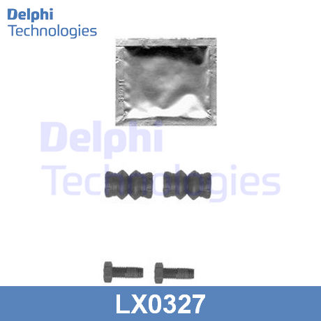 LX0327 DELPHI  комплект принадлежностей, тормозной суппорт