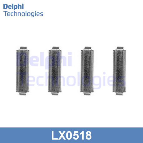 LX0518 DELPHI DELPHI  Ремкомплект дисковый тормоз
