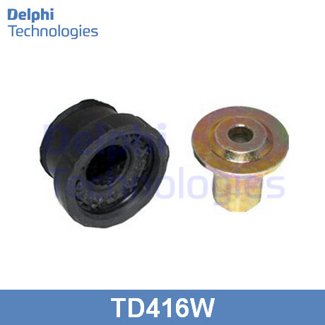 TD416W DELPHI DELPHI  Сайлентблок рычага; Сайлентблок кулака подвески; Сайлентблок штанги; Сайлентблок тяги подвески