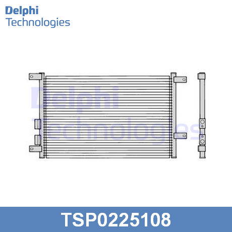 TSP0225108 DELPHI  Конденсатор, кондиционер