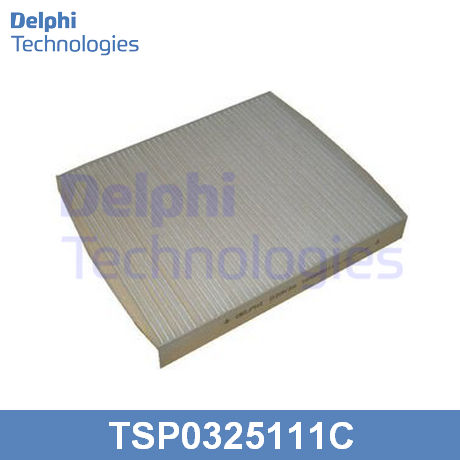 TSP0325111C DELPHI DELPHI  Фильтр салонный; Фильтр кондиционера; Фильтр очистки воздуха в салоне;