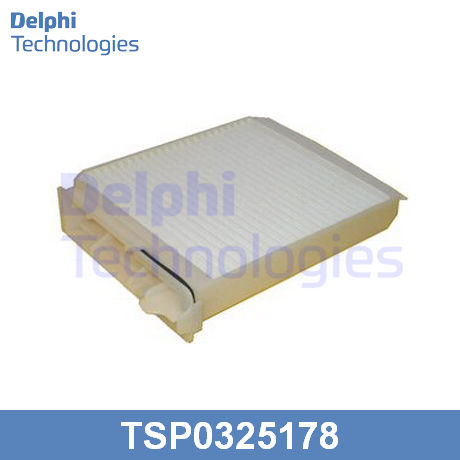 TSP0325178 DELPHI DELPHI  Фильтр салонный; Фильтр кондиционера; Фильтр очистки воздуха в салоне;
