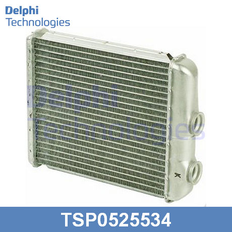 TSP0525534 DELPHI  Теплообменник, отопление салона