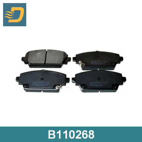 B110268 DENCKERMANN  Комплект тормозных колодок, дисковый тормоз