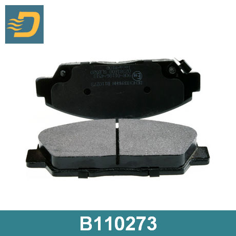 B110273 DENCKERMANN  Комплект тормозных колодок, дисковый тормоз