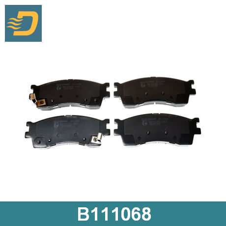 B111068 DENCKERMANN  Комплект тормозных колодок, дисковый тормоз