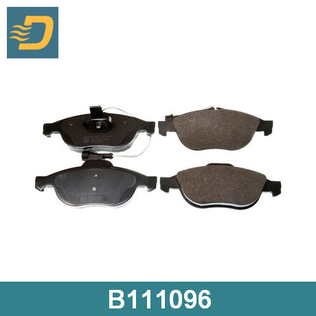 B111096 DENCKERMANN  Комплект тормозных колодок, дисковый тормоз