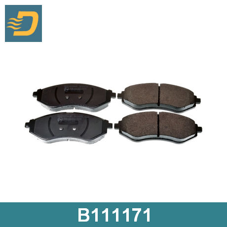 B111171 DENCKERMANN  Комплект тормозных колодок, дисковый тормоз
