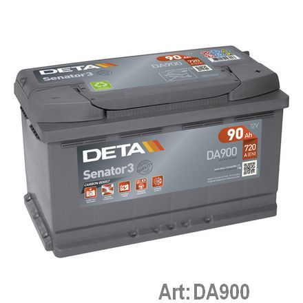 DA900 DETA  Стартерная аккумуляторная батарея; Стартерная аккумуляторная батарея