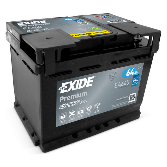 EA640 EXIDE  Стартерная аккумуляторная батарея; Стартерная аккумуляторная батарея