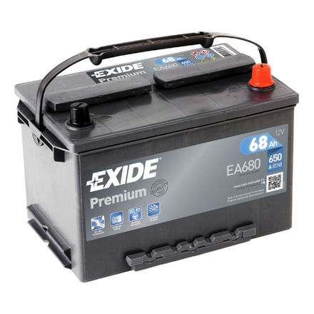 EA680 EXIDE EXIDE  Аккумулятор; Аккумуляторная батарея стартерная